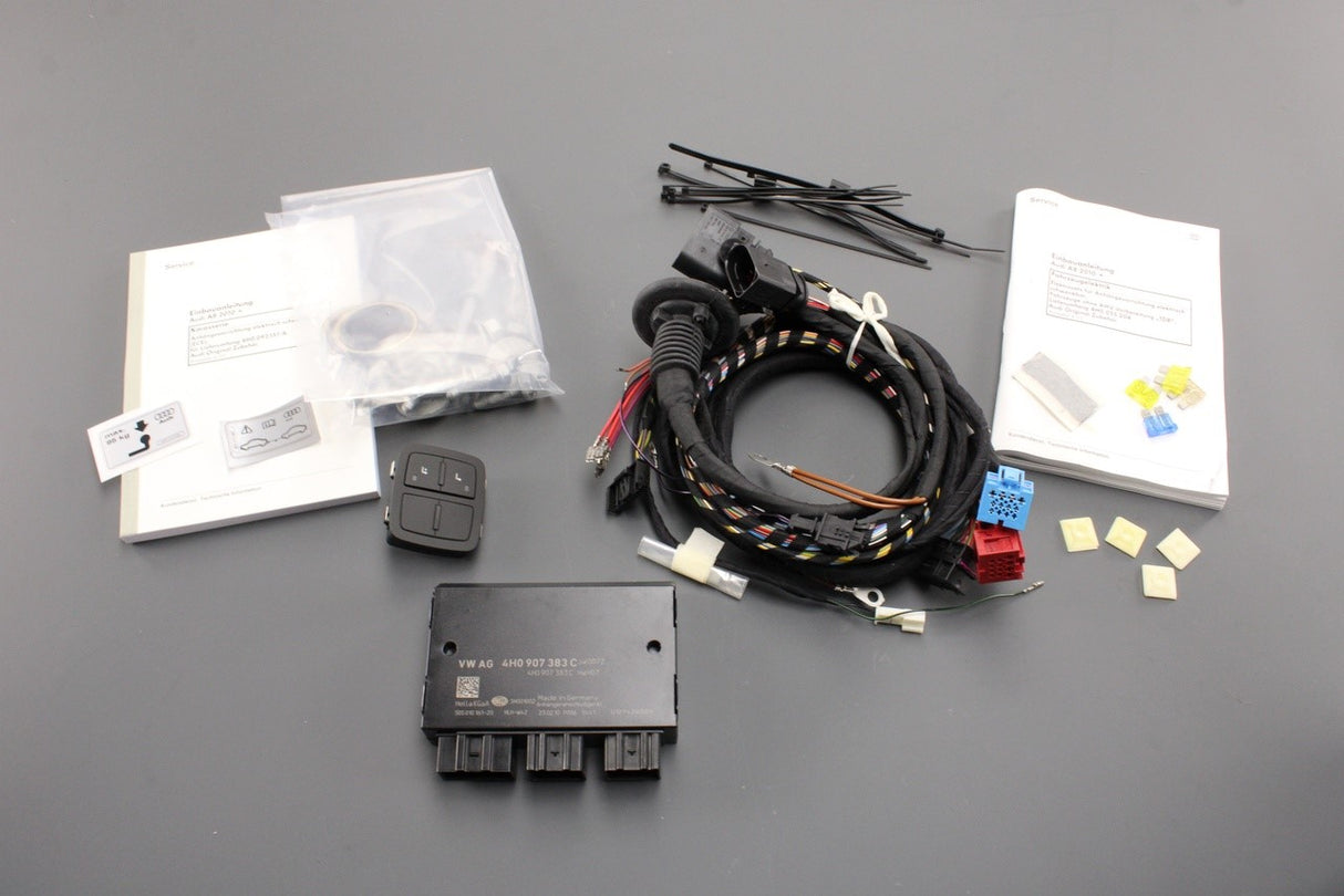 Audi A8 S8 10-13 tow bar with install kit (electric swivel) 4H0092157