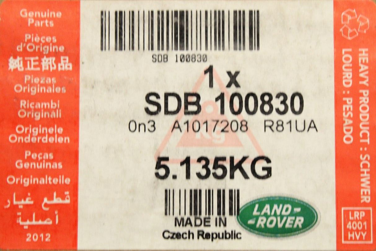 Land Rover Freelander 1996-2006 brake disc x2 (front) SDB100830