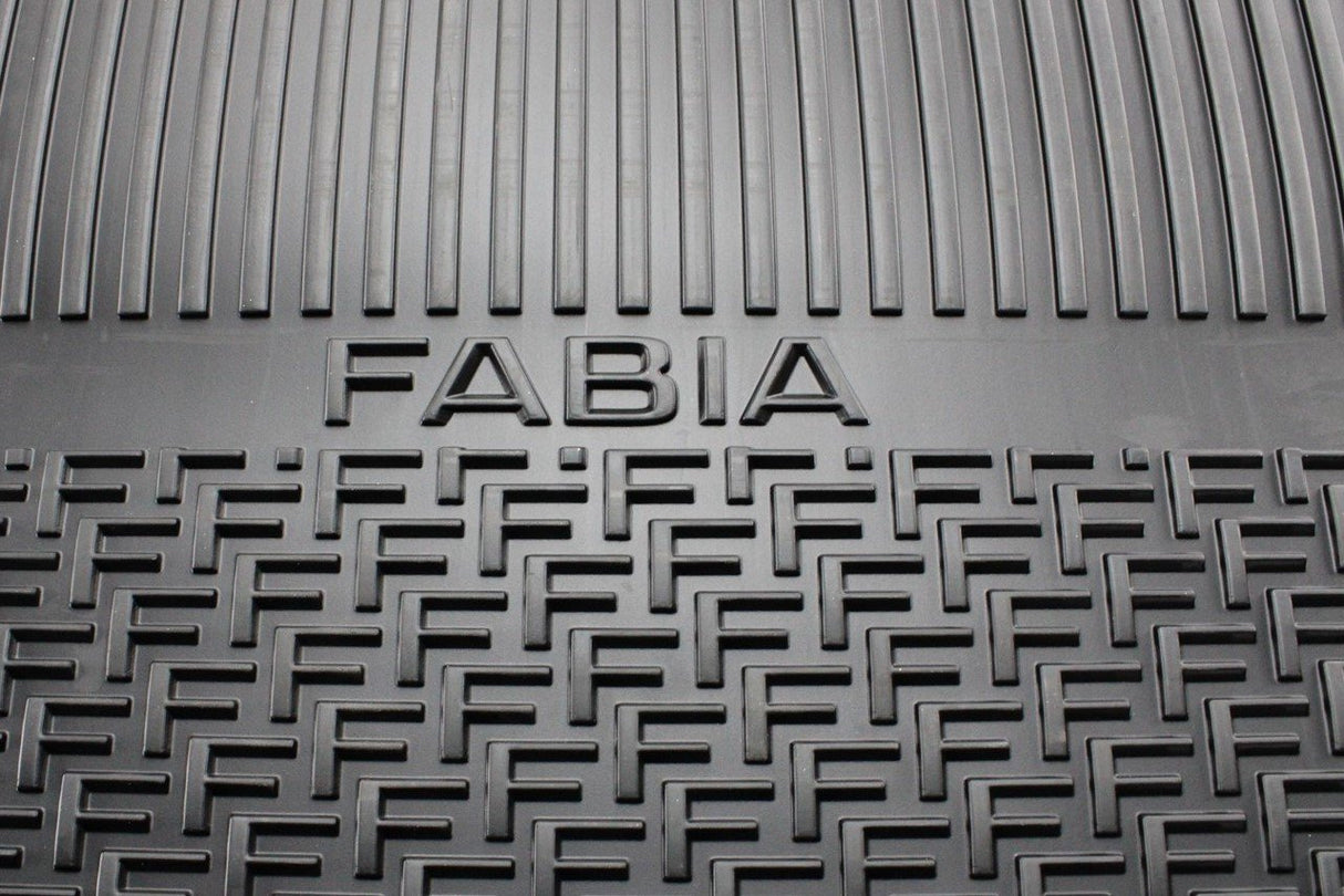 Skoda Fabia estate 2015-on luggage compartment liner (rubber) 6V9061160