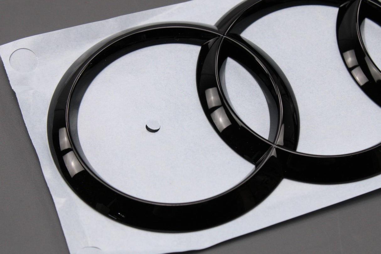 Audi A4 S4 A6 S6 e-Tron 16-on Audi ring badge emblem (rear) 8W9071802