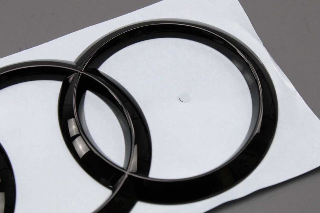 Audi A4 S4 A6 S6 e-Tron 16-on Audi ring badge emblem (rear) 8W9071802