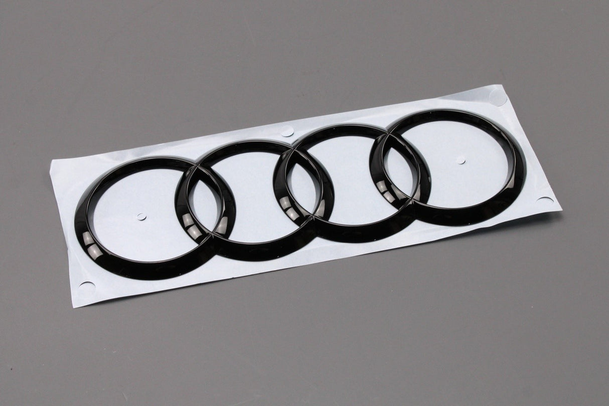 Audi A4 S4 A6 S6 e-Tron 16-on Audi ring badge emblem (rear) 8W9071802