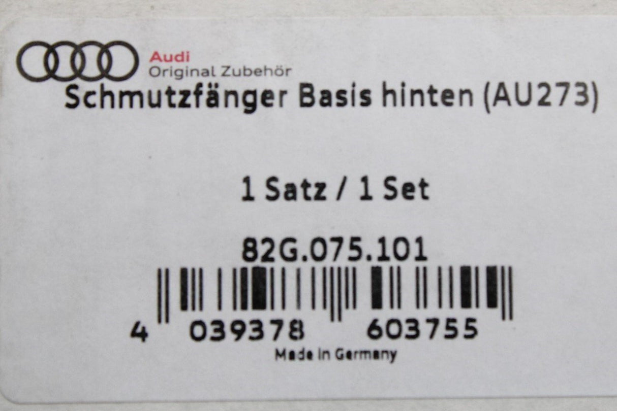 Audi A1 2019-on rear mud flaps set (rear) 82G075101