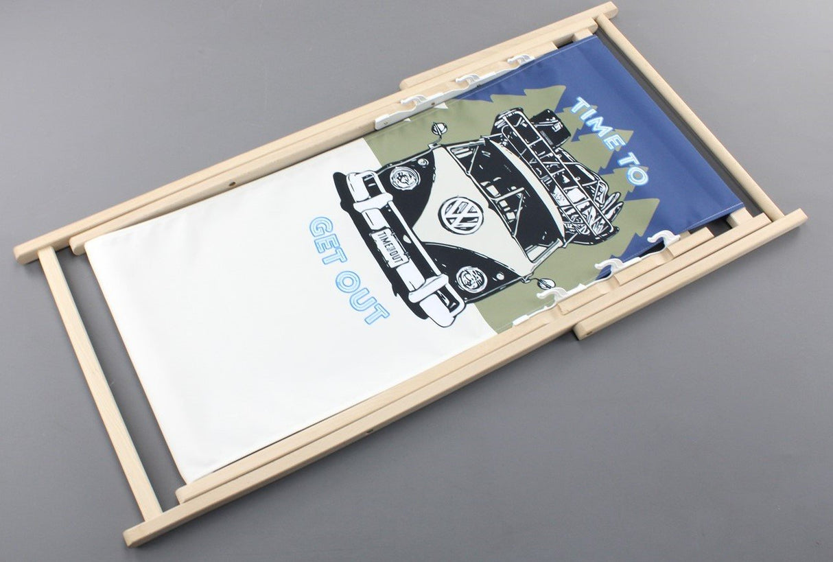 VW Heritage Collection T1 Camper van deck chair (adult-100kg) 7E9069635