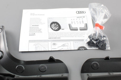 Audi A3 Saloon 2020-on S Line rear mud flaps set 8Y0075106