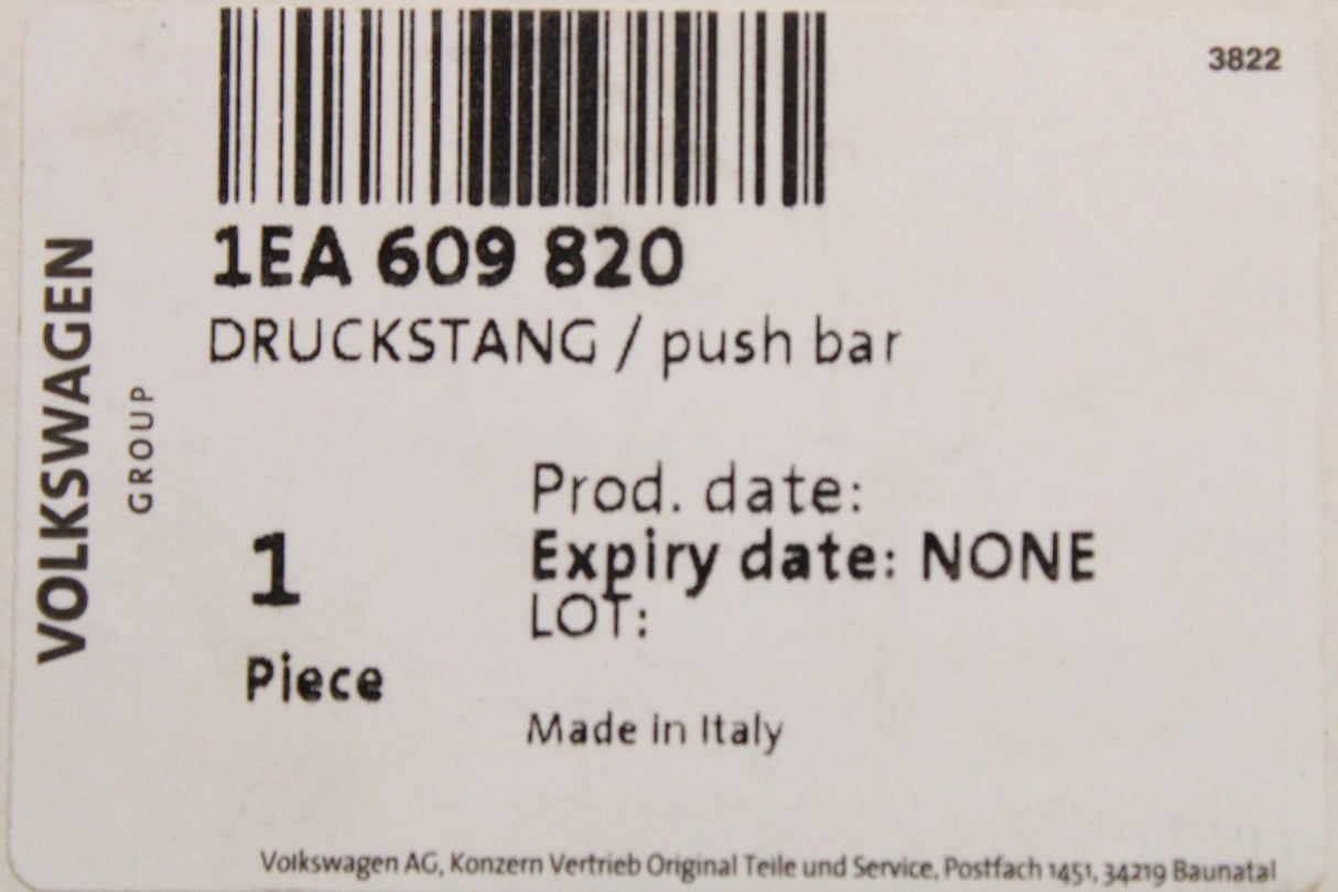 VW ID.3 ID.5 Audi Skoda 20-on brake shoe push rod (rear right) 1EA609820