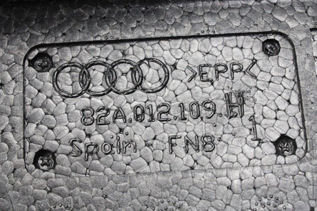 Audi A1 2019-Onward spare wheel well tool storage compartment 82A012109H