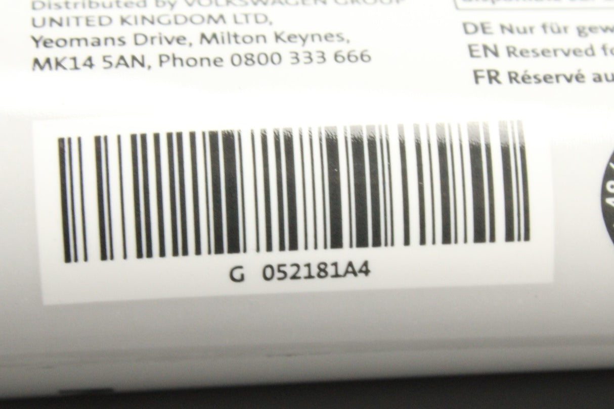 VW Audi Skoda SEAT high temperature grease (140g) G052181A4