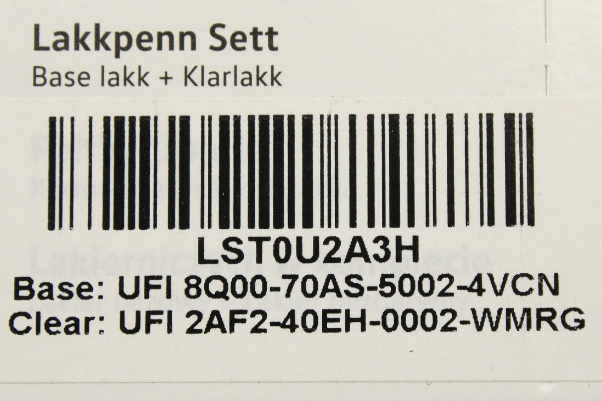 VW Touch up paint set Salsa Red LA3H x2 9ml LST0U2A3H