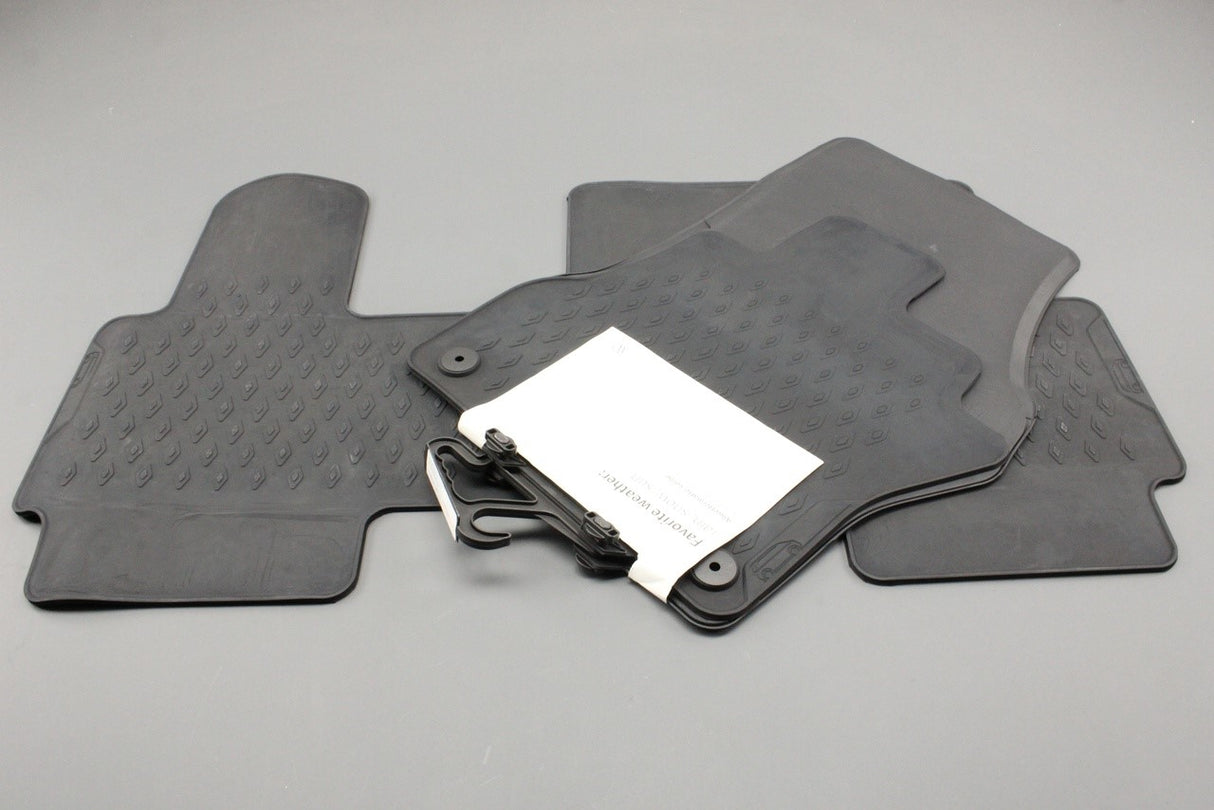 VW ID.Buzz 2022-on all weather floor mats (front & rear) 1T4061502 82V / 1T3061512A 82V