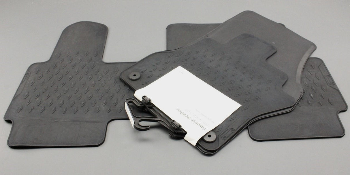 VW ID.Buzz 2022-on all weather floor mats (front & rear) 1T4061502 82V / 1T3061512A 82V