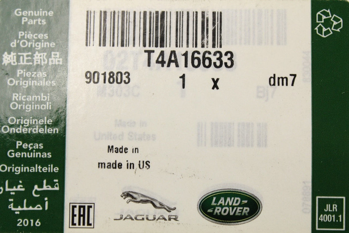 Jaguar I-Pace E-Pace F-Pace 2016-on wheel nut kit (chrome) T4A16633