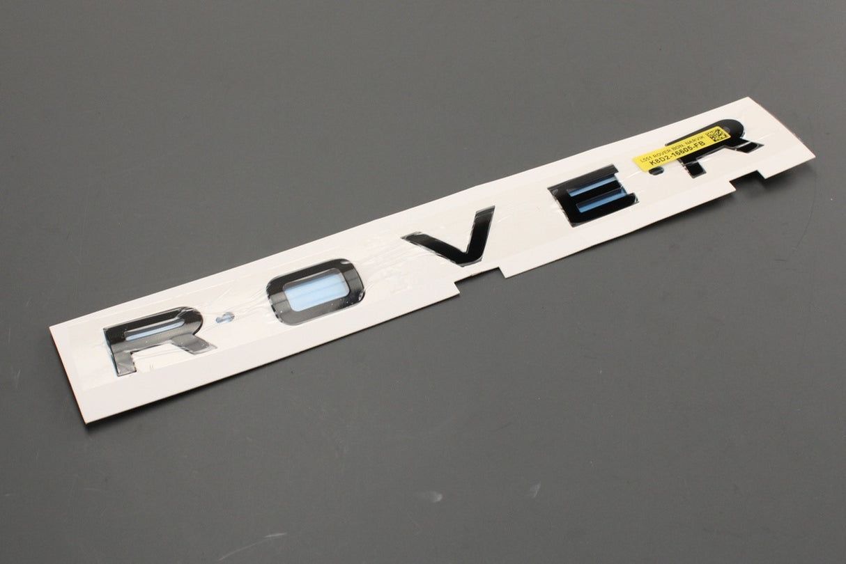 Range Rover Evoque 2019-on 'ROVER' badge emblem (front) LR162799