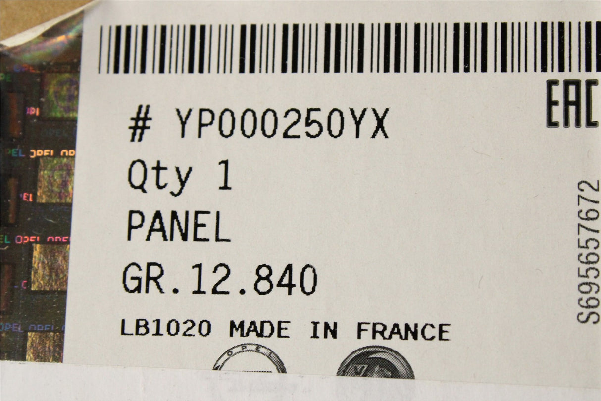 Vauxhall Grandland X 2020-on boot side trim (right) YP000250YX