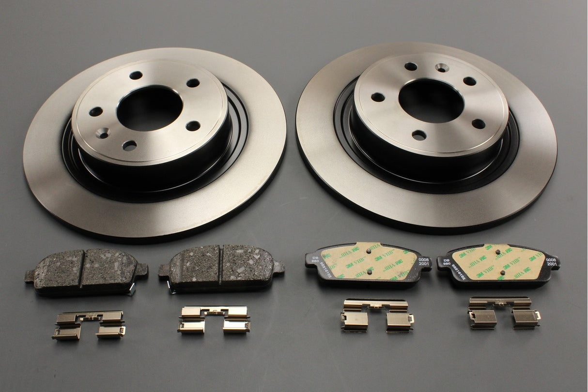 Vauxhall Astra J Zafira C 292mm brake disc & pad kit (rear) 95516917