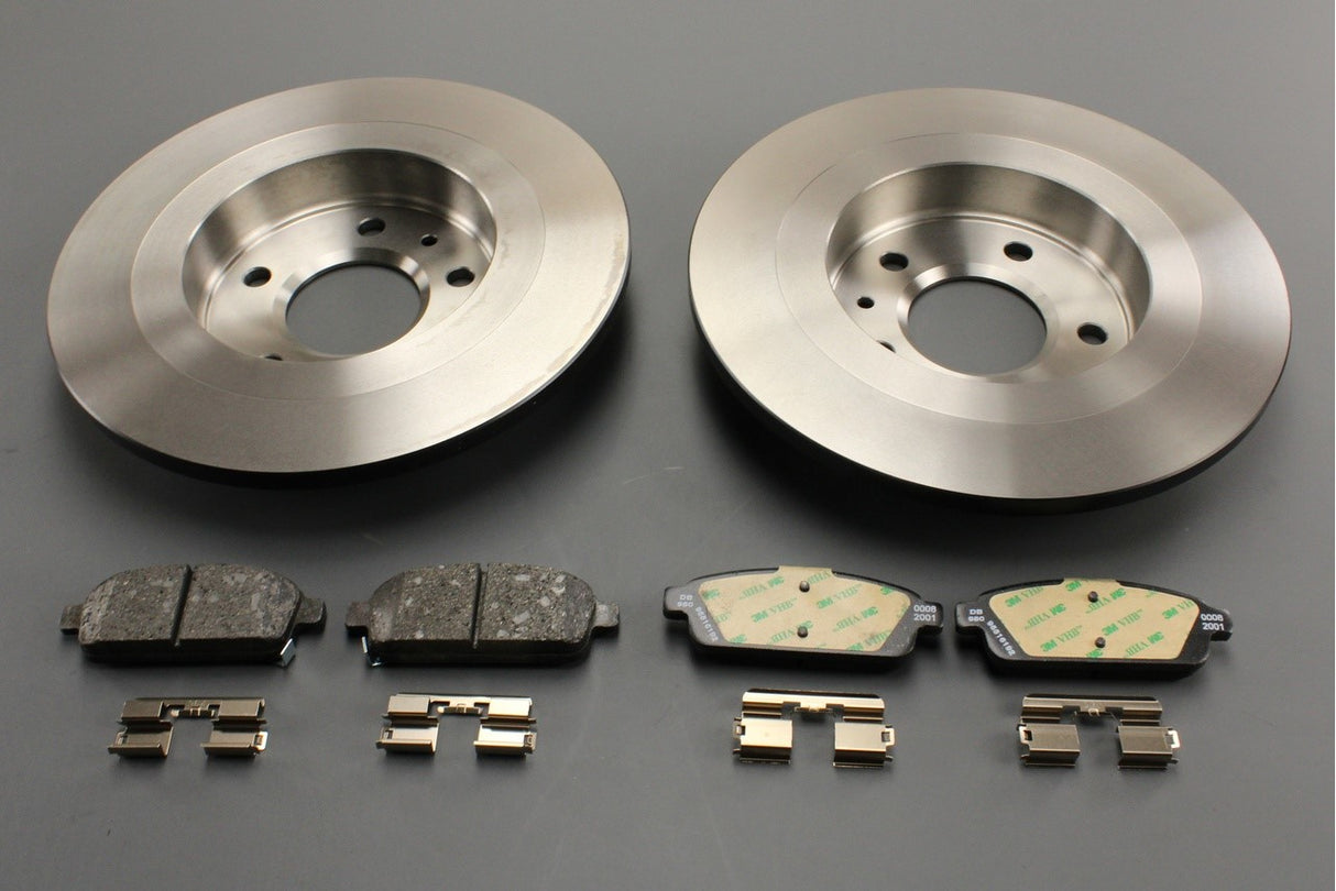 Vauxhall Astra J Zafira C 292mm brake disc & pad kit (rear) 95516917