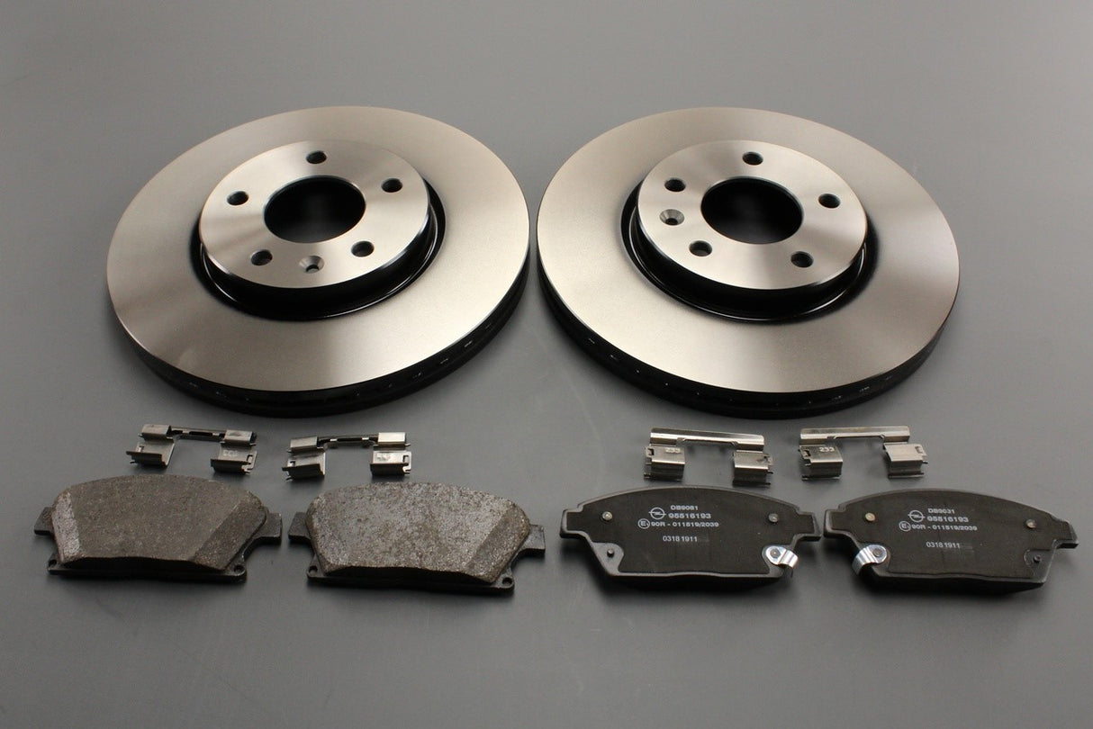 Vauxhall Astra J Zafira C 300mm brake disc & pad kit (front) 95516916