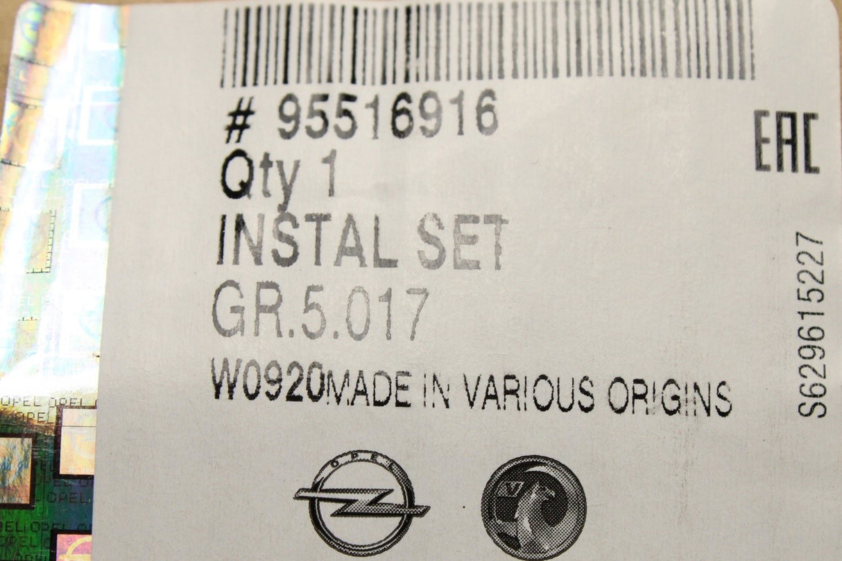 Vauxhall Astra J Zafira C 300mm brake disc & pad kit (front) 95516916