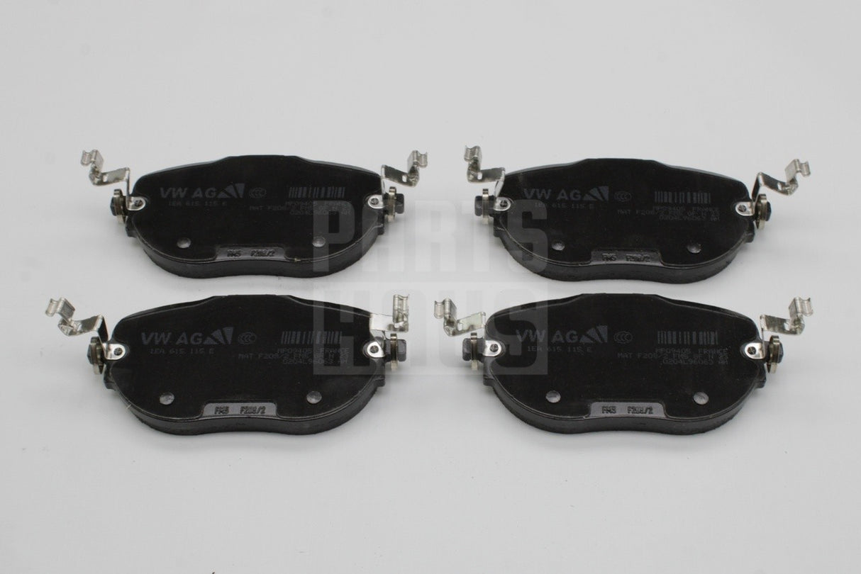 VW ID.3 2020-on CUPRA Born 2022-on brake pads kit (front) 1EA698151L