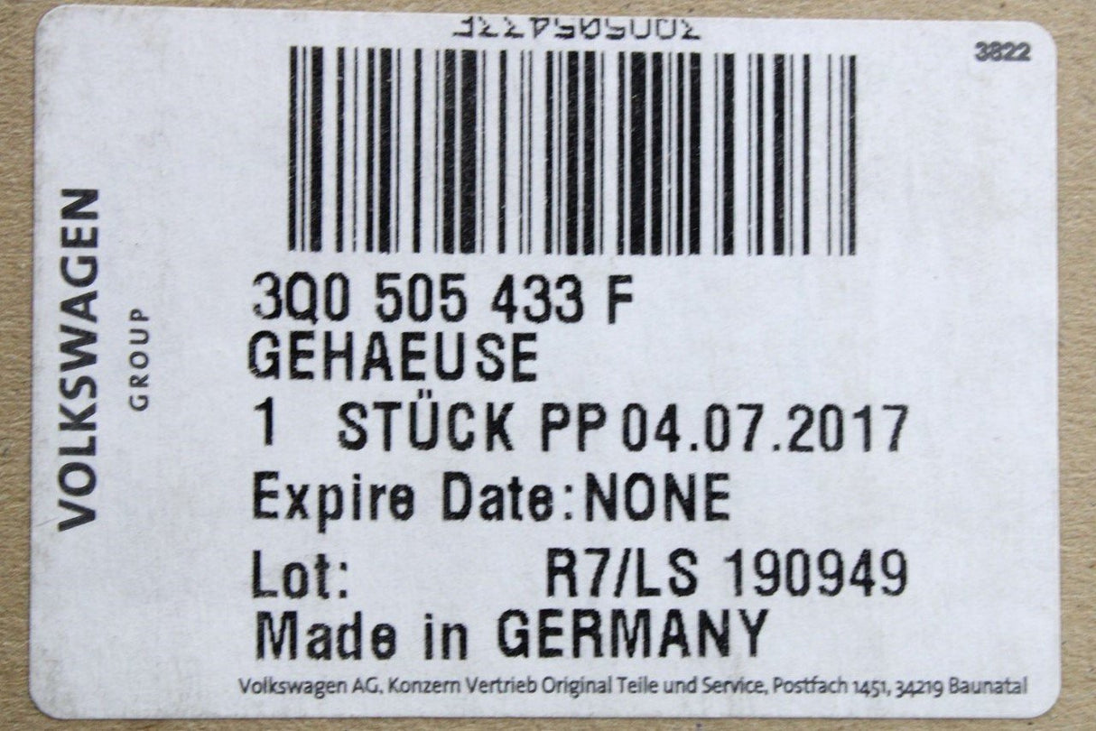 VW Arteon Passat Skoda rear wheel bearing hub 32mm (left) 3Q0505433F