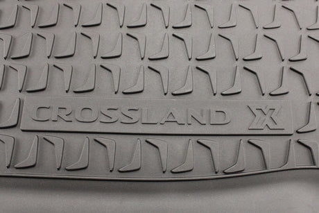 Vauxhall Crossland x 2017-on rubber floor mat set 13476012