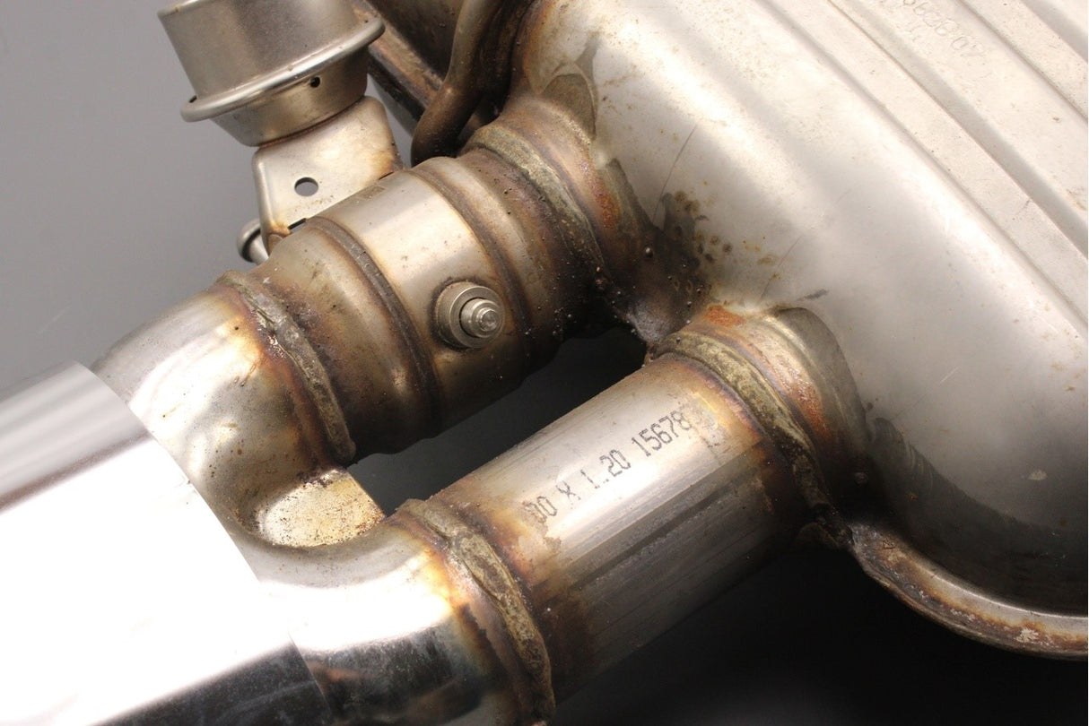 Audi RS4 B7 2006-08 exhaust silencer with valve (left) 8E0253609JE