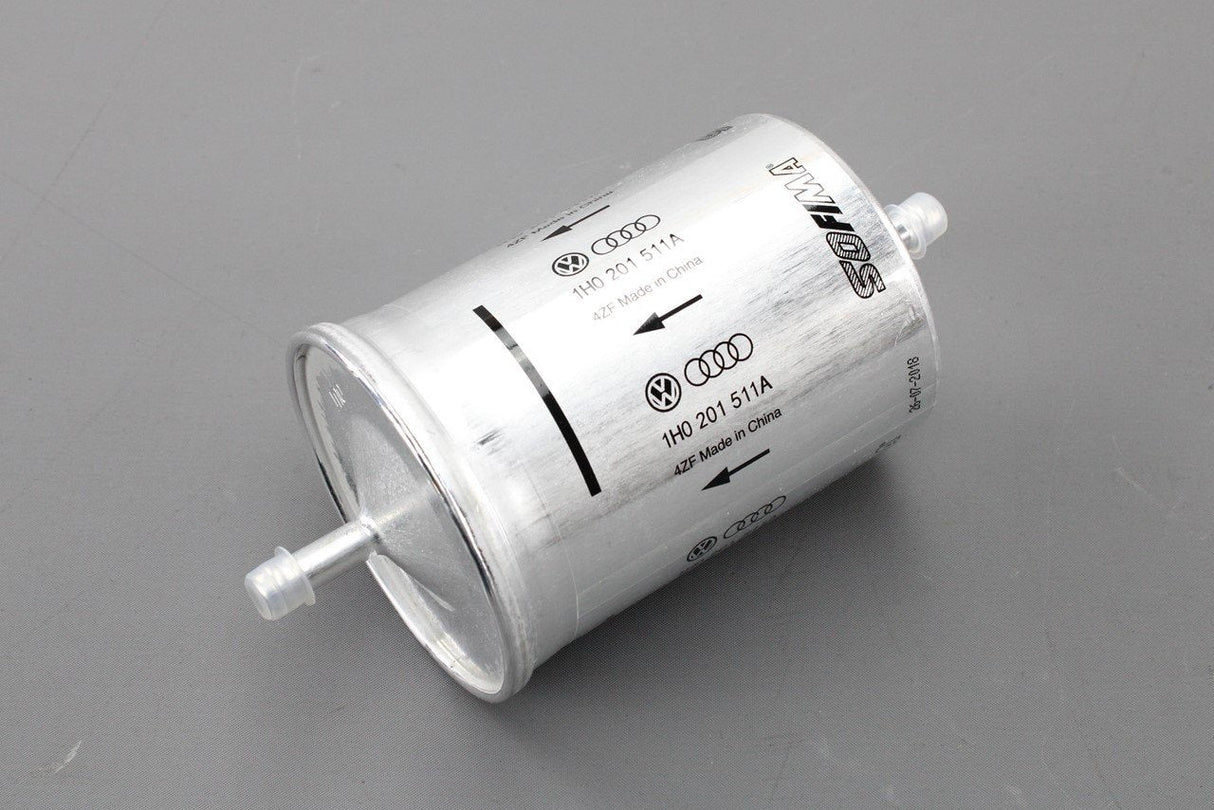 VW Audi Skoda SEAT Petrol fuel filter (late 1980's-2000's) 1H0201511A