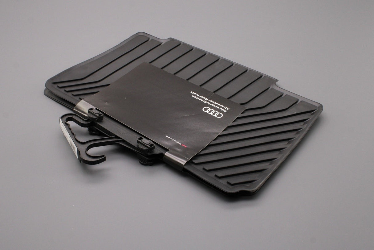 Audi e-tron 19-on Q8 e-tron 24-on rubber floor mats rear 4KE061511A 041