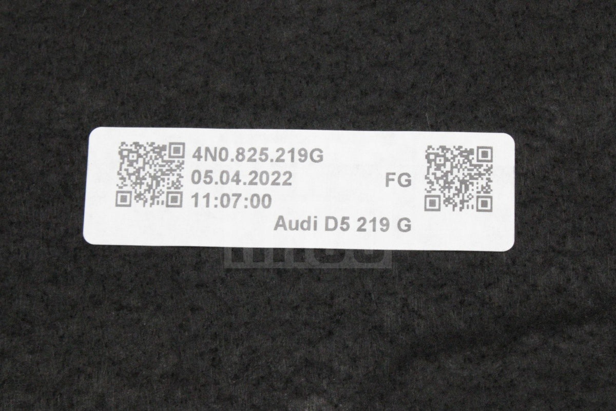 Audi A8 S8 2018-on underbody cover trim (centre rear) 4N0825219G