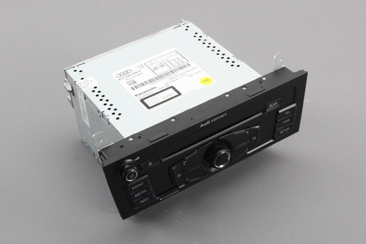 Audi A4 S4 A5 S5 RS5 Q5 08-16 concert CD MP3 SD radio unit 8T2057186P