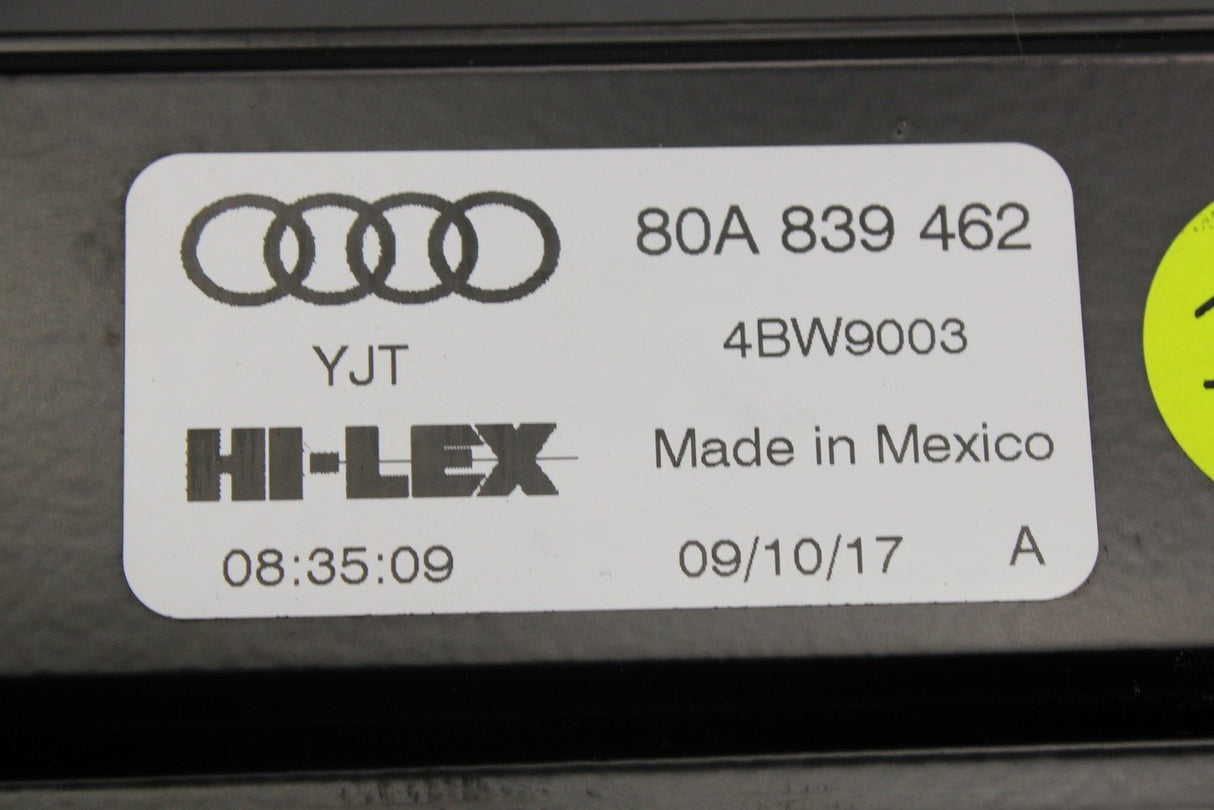 Audi Q5 2017-25 window regulator (rear right) 80A839462