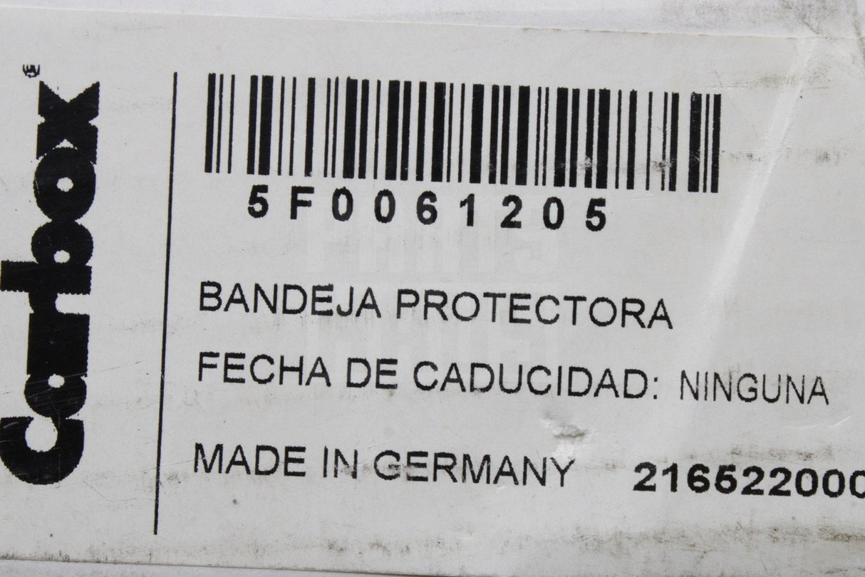 SEAT Leon 5F 2013-2020 luggage compartment boot liner 5F0061205