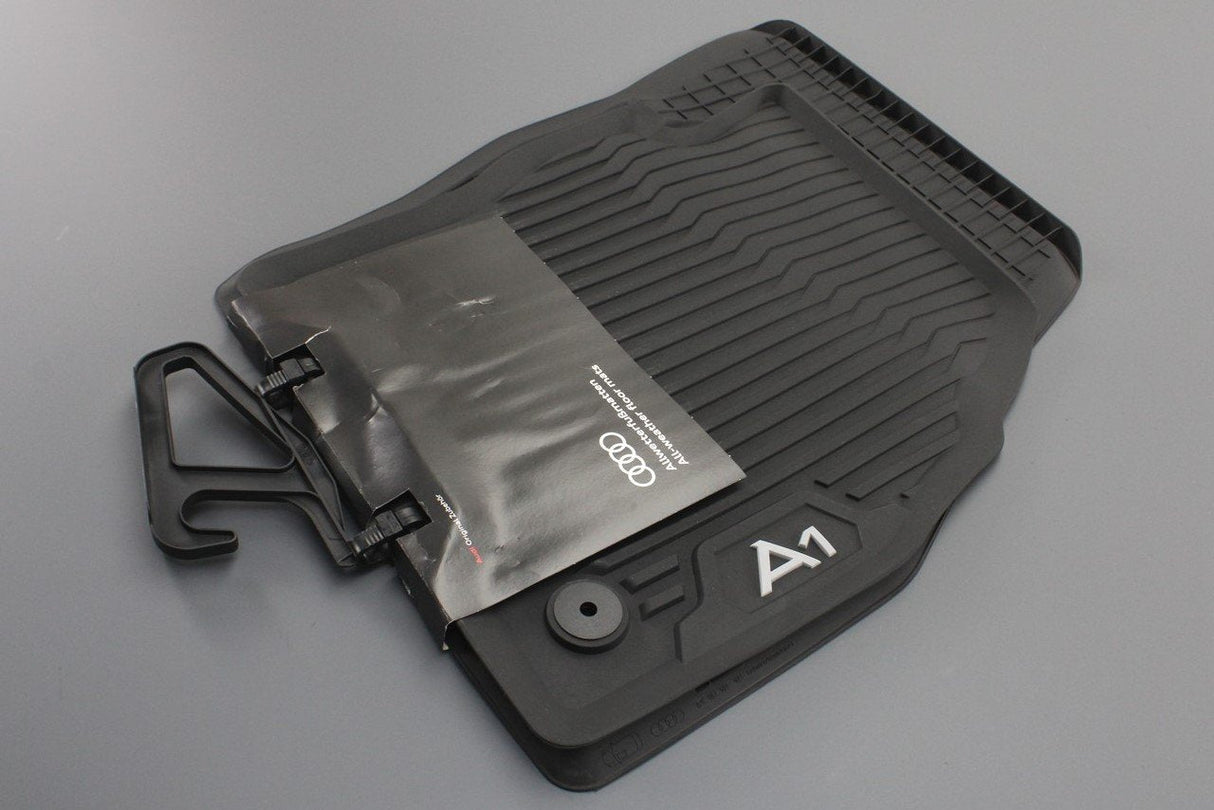 Audi A1 2019-on all weather rubber floor mats (front) 82C061501 041