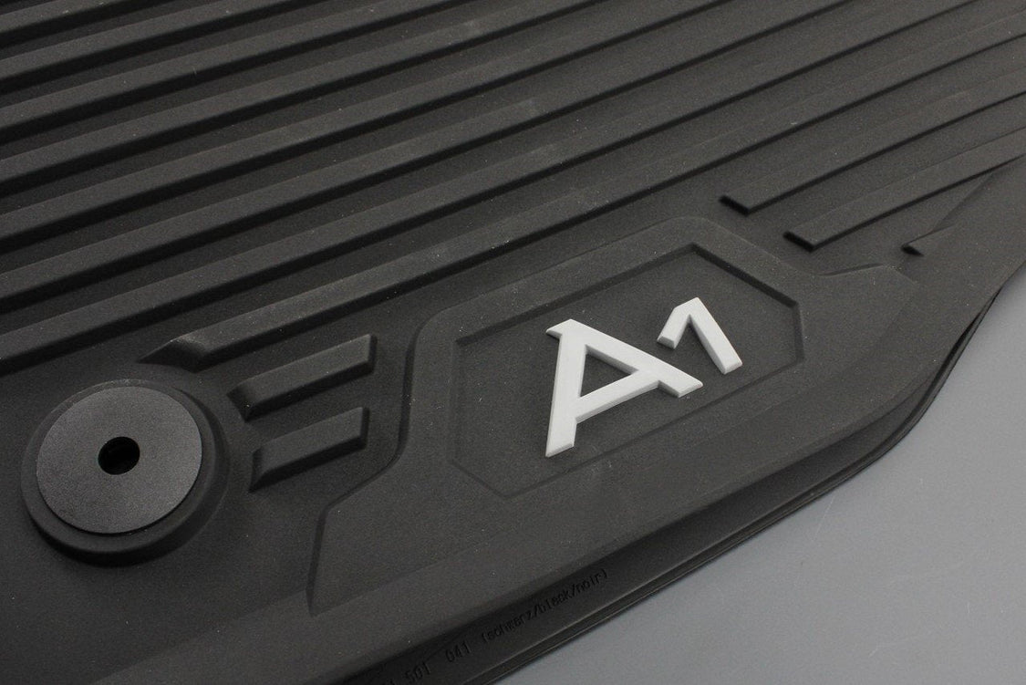 Audi A1 19-on all weather rubber floor mats (front & rear) 82C061501 041