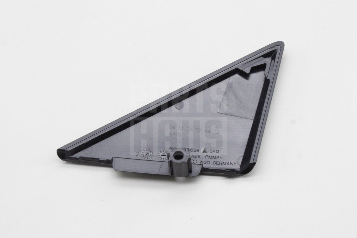 Audi A5 S5 RS5 2017-2025 door mirror corner trim (right) 8W6837638A