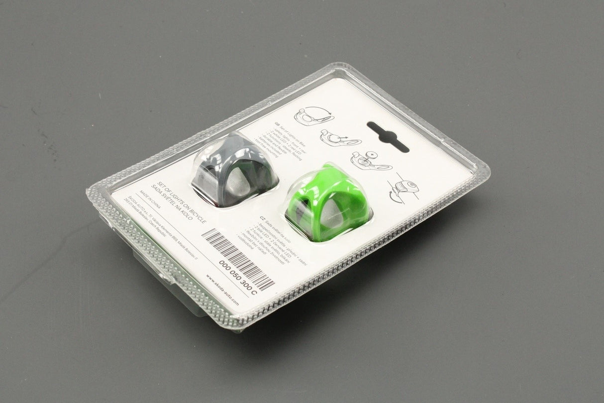 Skoda LED bicycle lights (front & rear) 000050300C