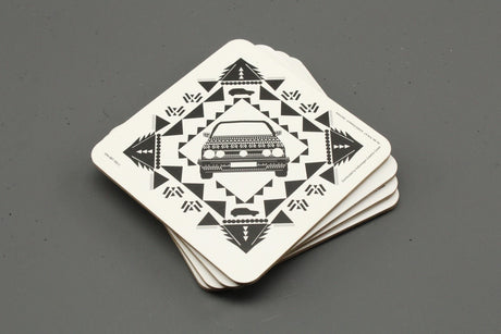 VW Golf MK1 GTI coaster set (x4) 1H4087703C