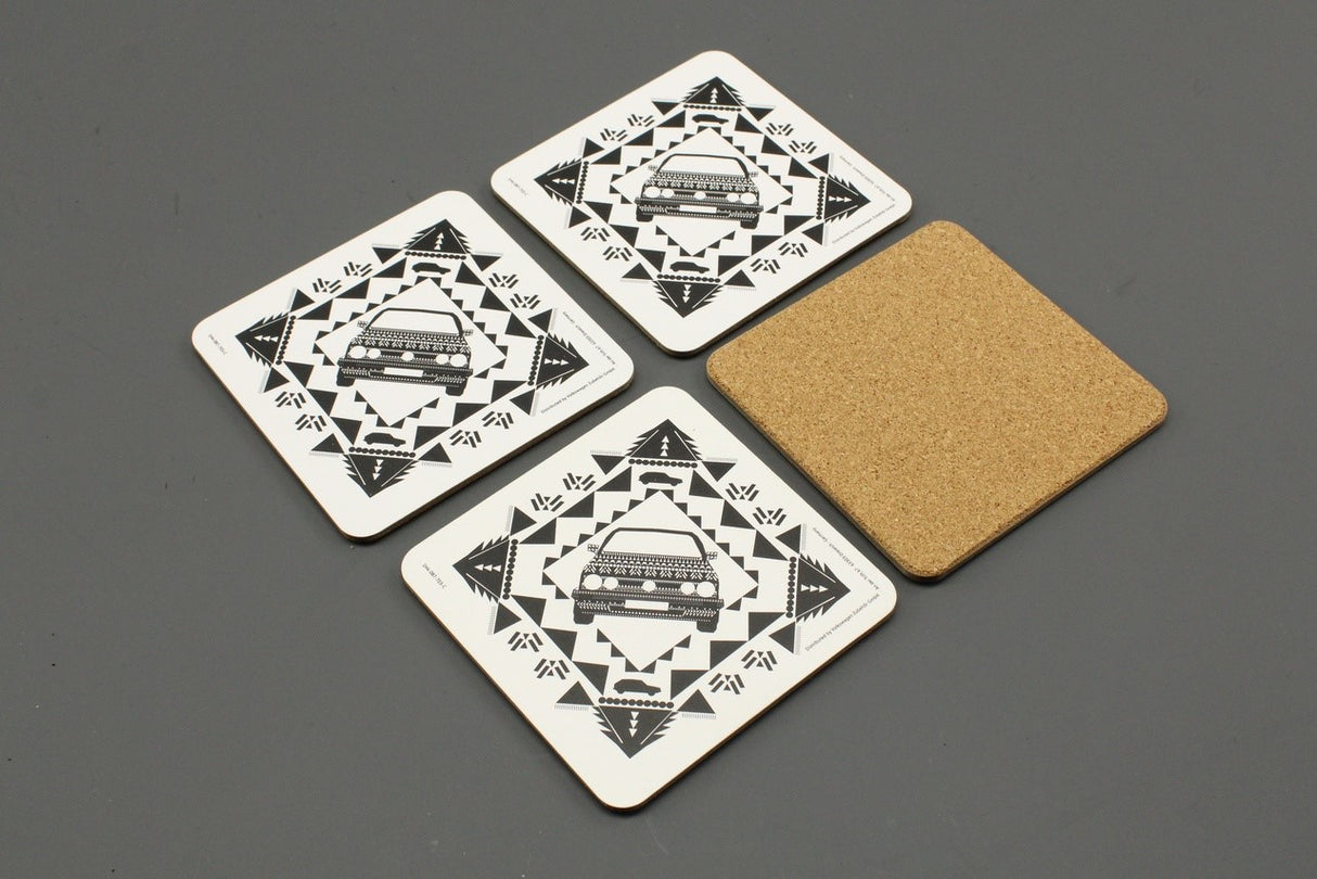 VW Golf MK1 GTI coaster set (x4) 1H4087703C