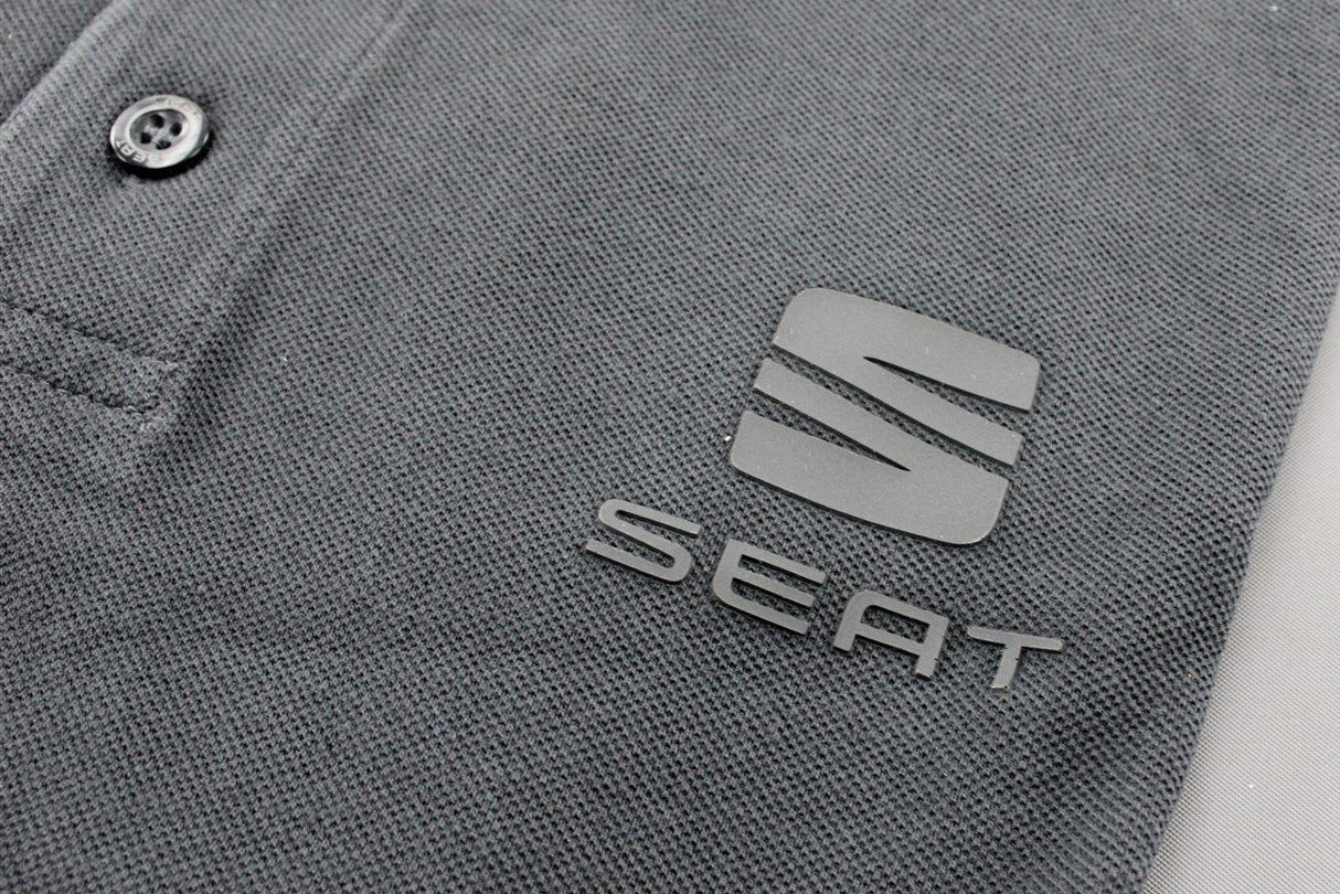 SEAT accessory men's polo shirt anthracite (small) 6H1084230A GAE