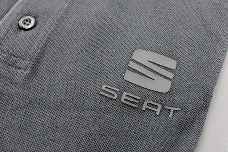 SEAT accessory men's polo shirt anthracite (small) 6H1084230A GAE