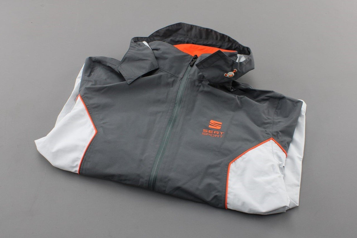 SEAT SPORT men's all weather jacket grey/orange (X Large) 6H1084000D GAF