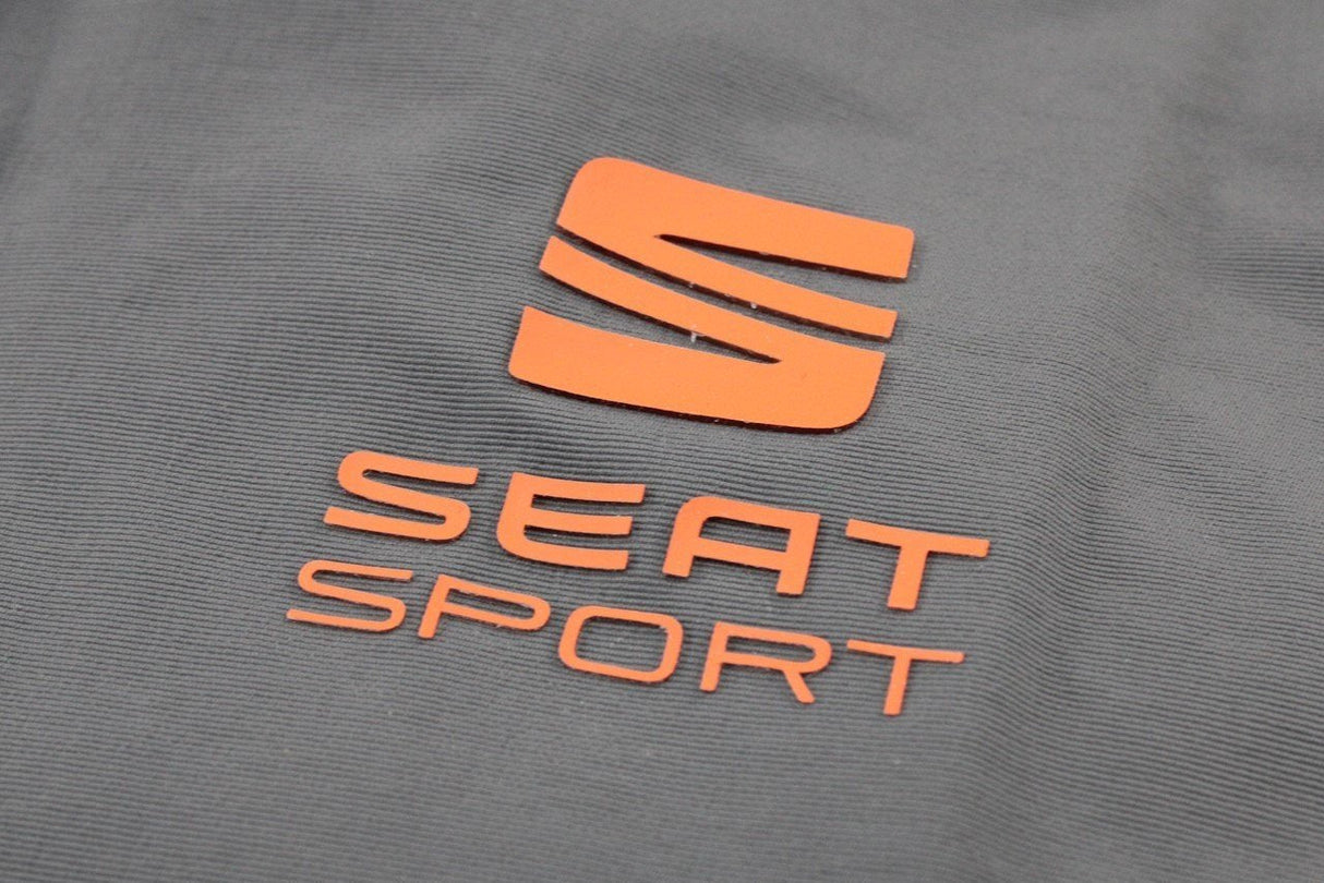 SEAT SPORT men's all weather jacket grey/orange (X Large) 6H1084000D GAF