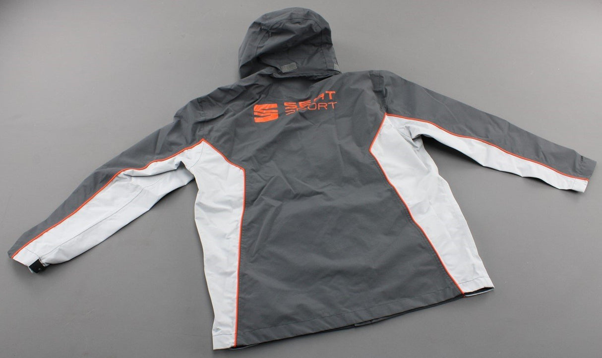 SEAT SPORT men's all weather jacket grey/orange (X Large) 6H1084000D GAF