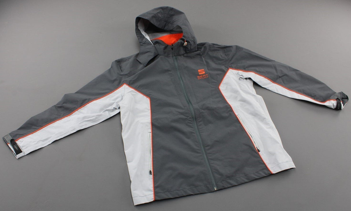 SEAT SPORT men's all weather jacket grey/orange (X Large) 6H1084000D GAF