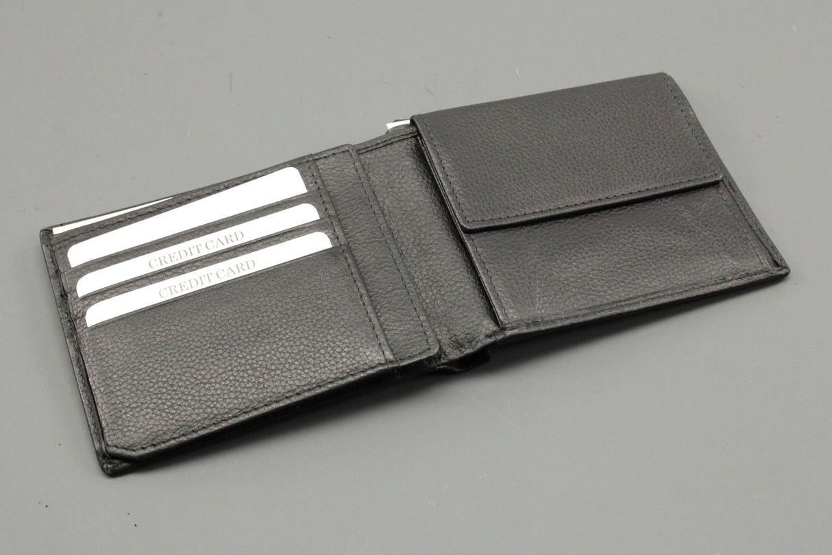 Volkswagen men's leather wallet 000087400L 041