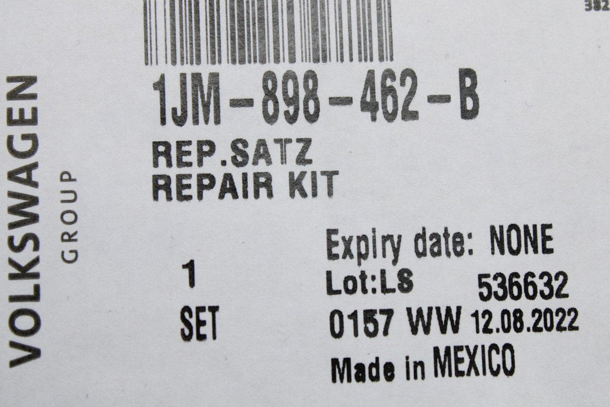 VW Golf MK4 1998-04 window regulator repair set (front right) 1JM898462B