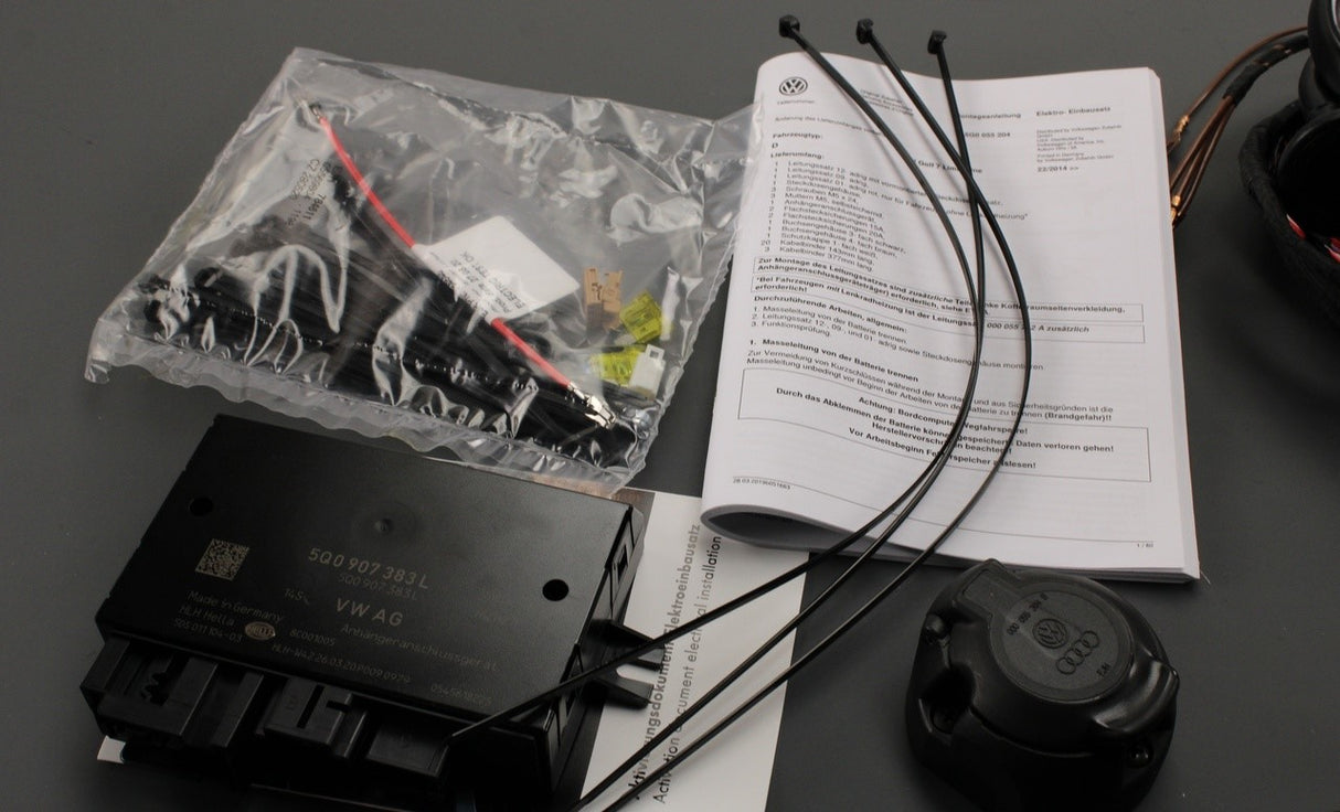 VW Golf MK7.5 2017-2020 fixed tow bar 5G0092103C