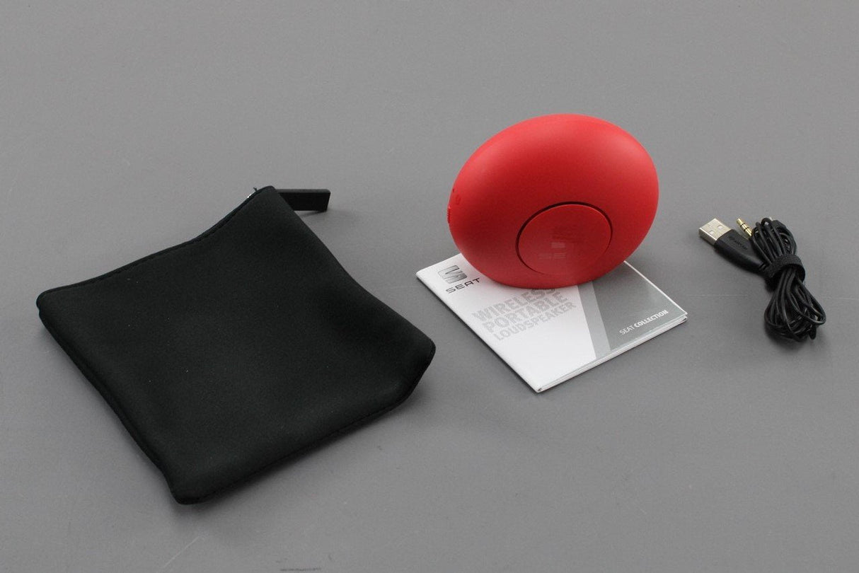 SEAT accessory portable wireless bluetooth speaker (red) 6H1087621 GAD