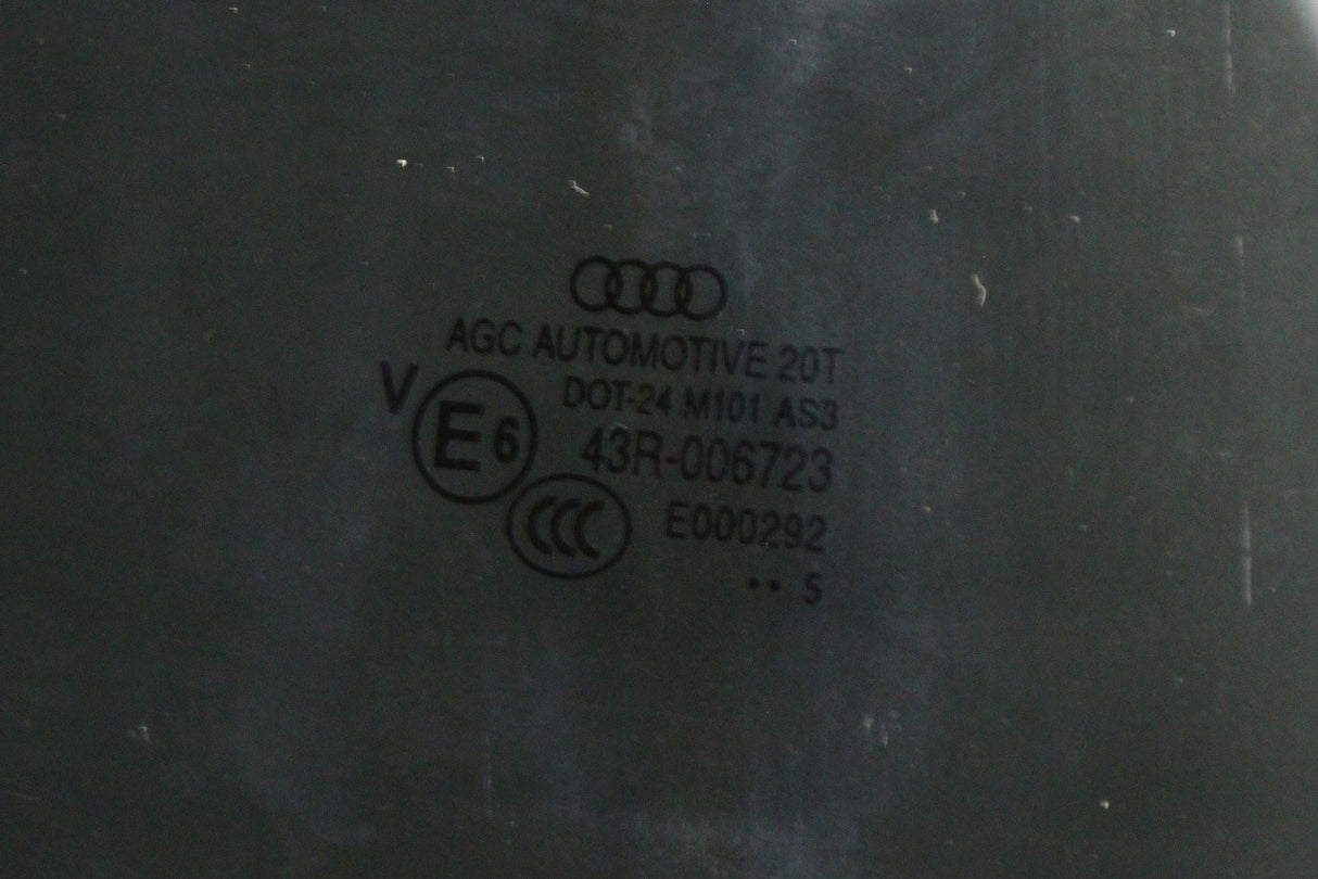 Audi Q3 12-18 RSQ3 14-18 rear tinted window glass (right) 8U0845206C