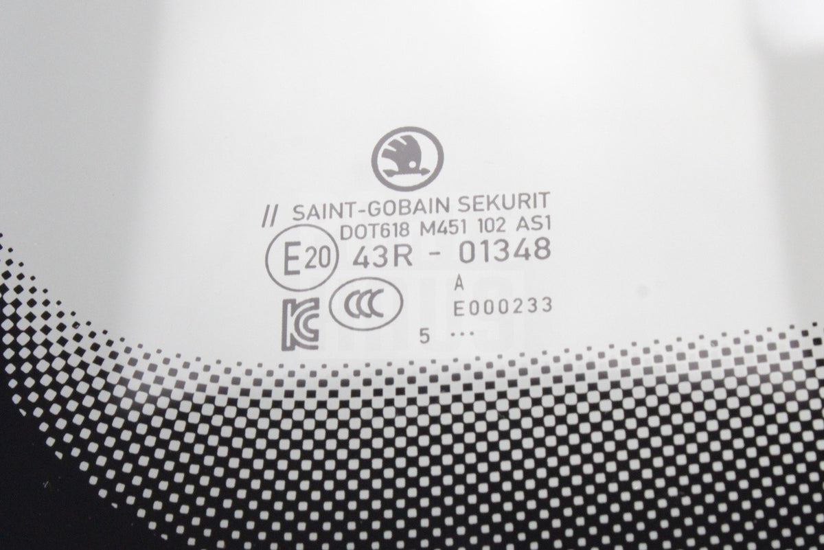 Skoda Scala Kamiq 2019-on front windscreen glass 658845011D NVB